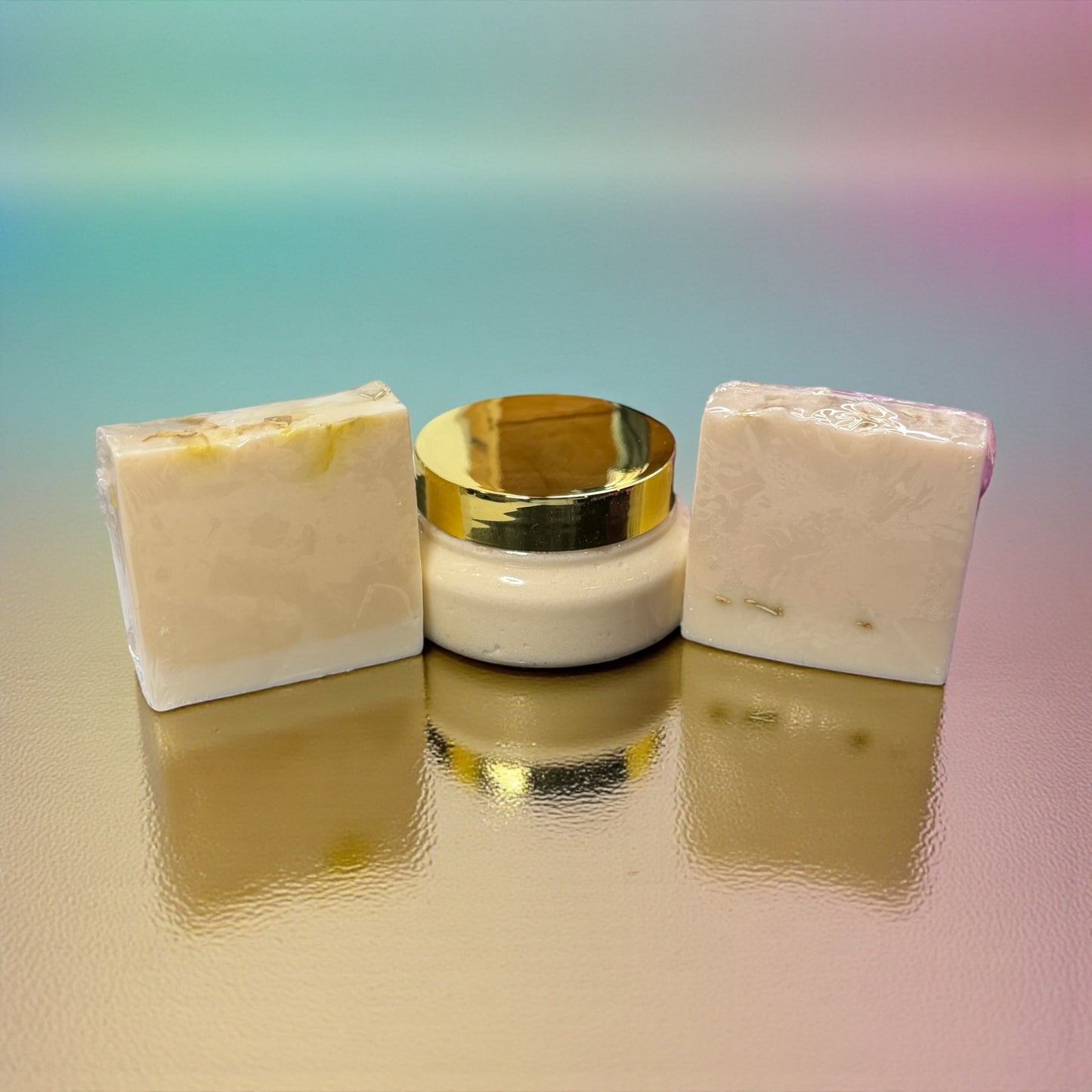 Mini Spa Self-Care Bundle | Handmade Soap & Sugar Scrub Set