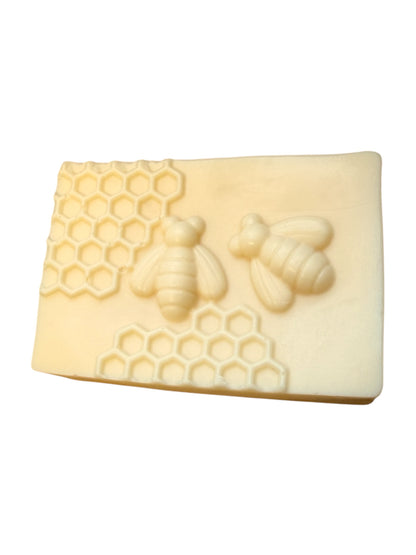 Golden Oats & Honey Goat’s Milk Soap Bar w Real Honey and Oats