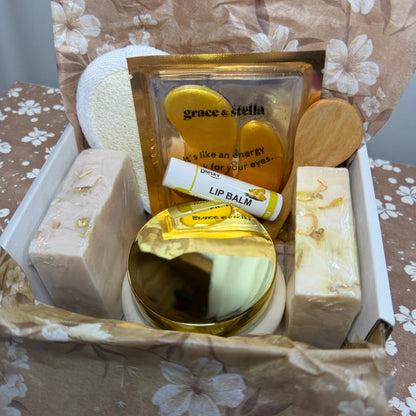 Mini Spa Self-Care Bundle | Handmade Soap & Sugar Scrub Set