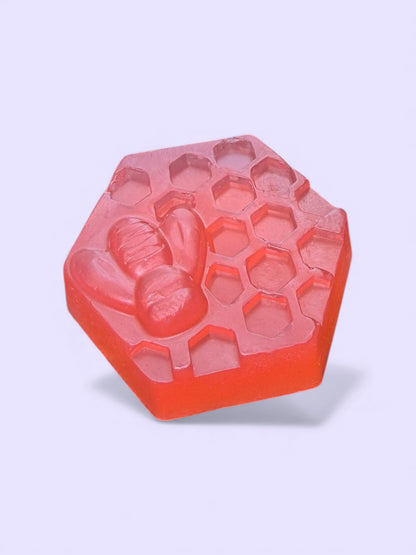 Honey Magnolia All Natural Soap in Honeycomb Shape 3.0 oz