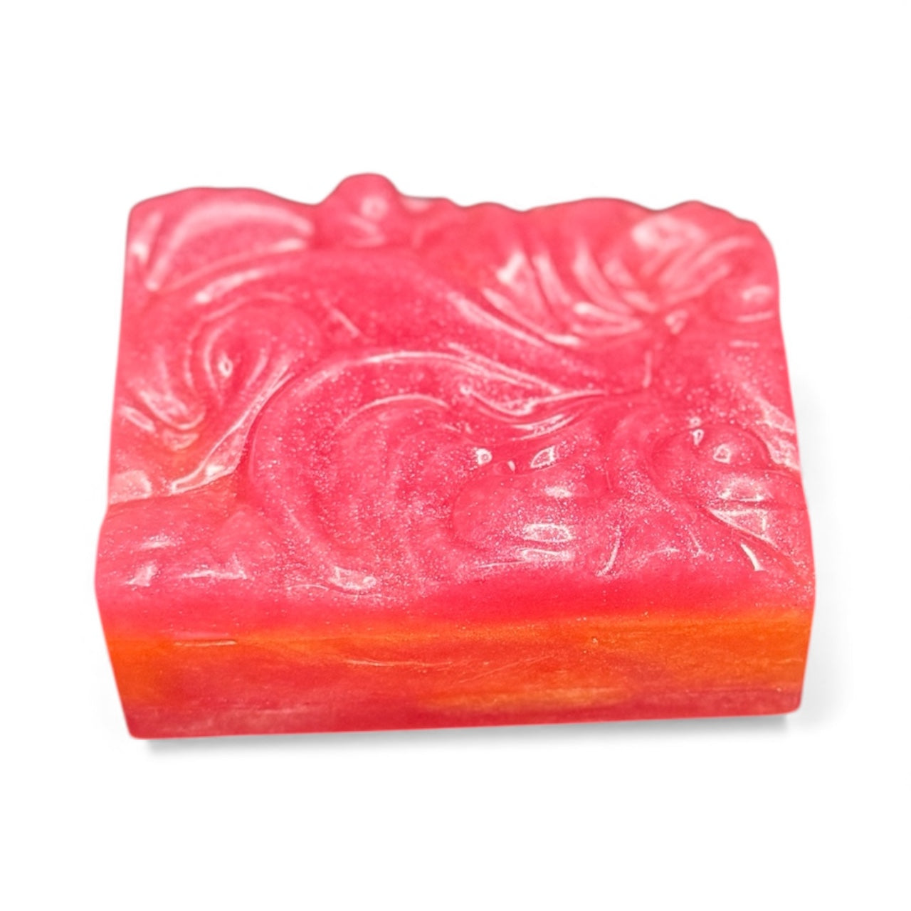 Pineapple Coconut Silk Bar Tropical Wave- Natural Moisturizing Soap 3.5 oz