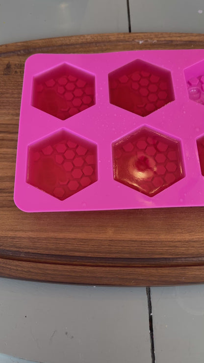 Honey Magnolia All Natural Soap in Honeycomb Shape 3.0 oz